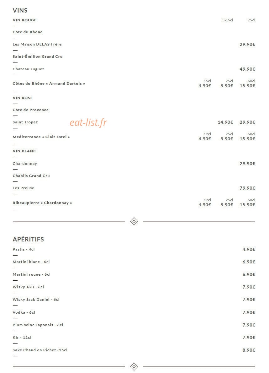Yunik Saigon — carte page 7