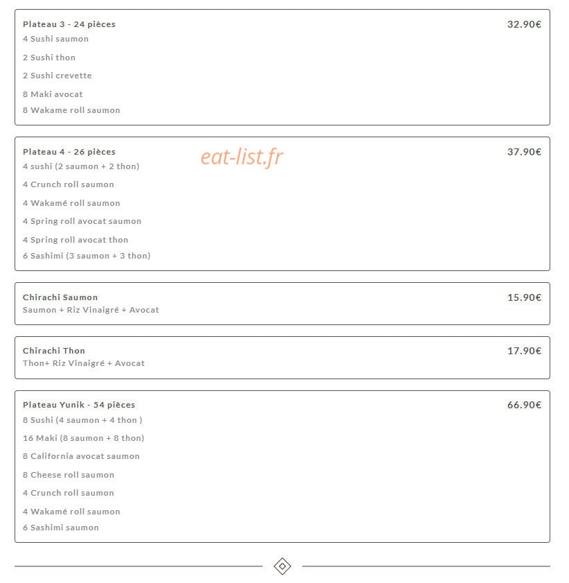 Yunik Saigon — carte page 5