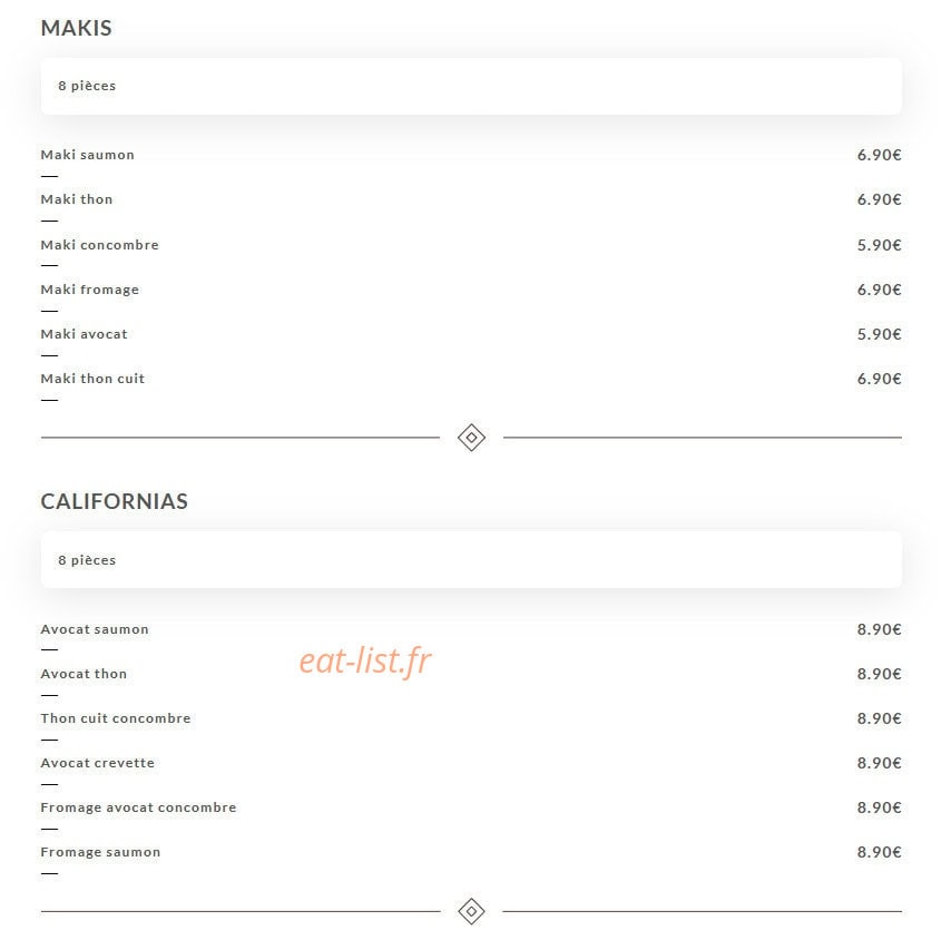 Yunik Saigon — carte page 3