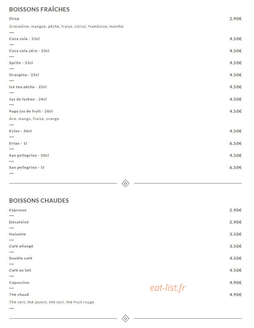 Yunik Saigon — carte page 9