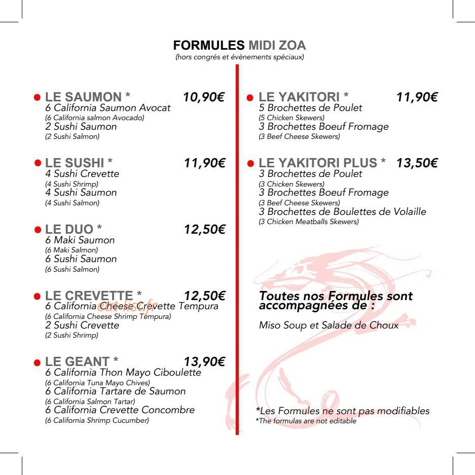 Zoa — carte page 1