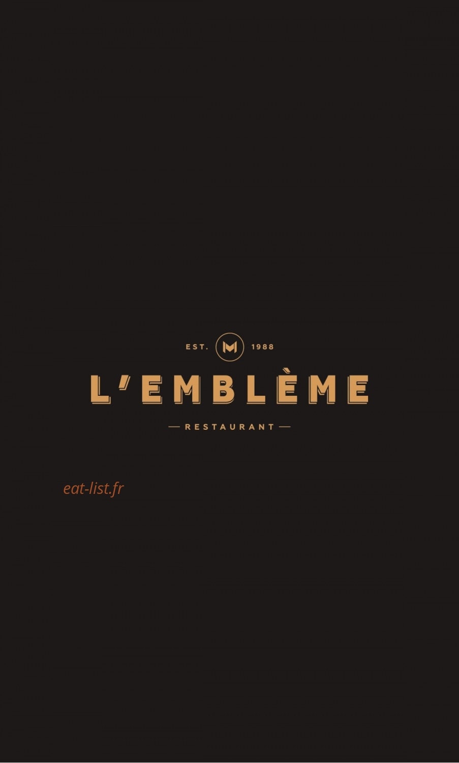 L'Emblème — carte page 1