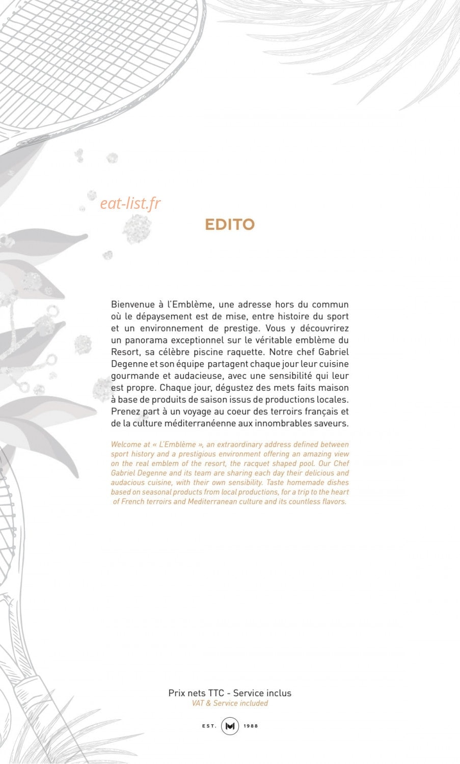 L'Emblème — carte page 2
