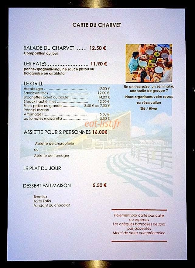 Le Charvet Les Buisses — carte page 1