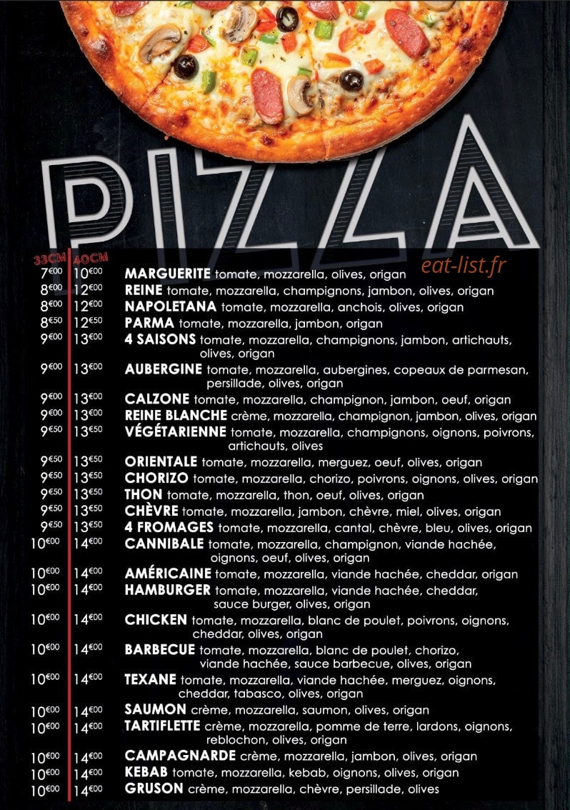 La Napoletana — carte page 2