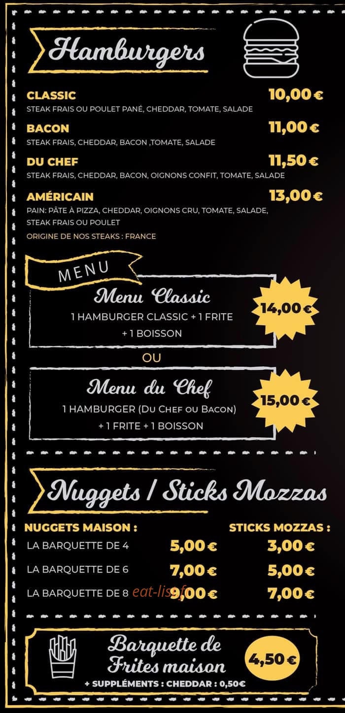 La Pizza — carte page 5