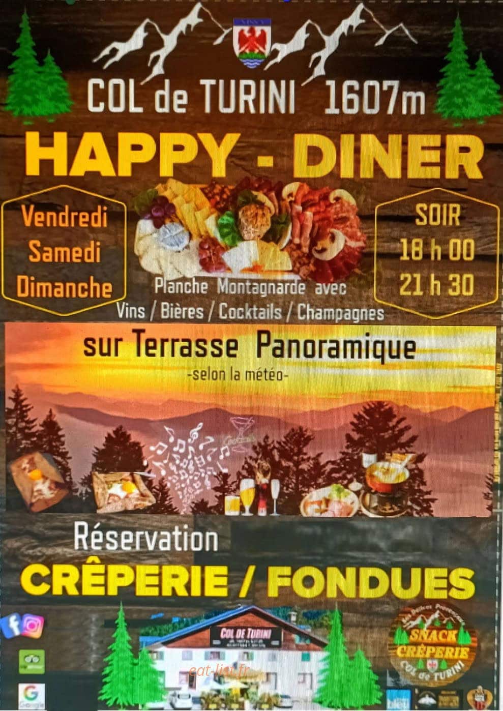 Délices Provençaux — carte page 1