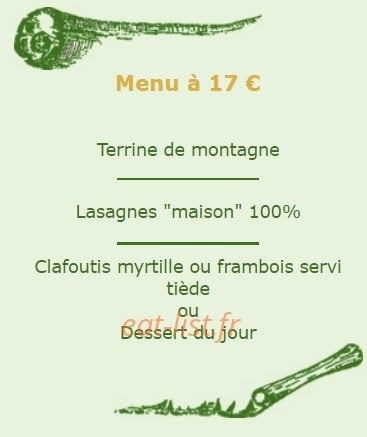 Les Chamois — carte page 1