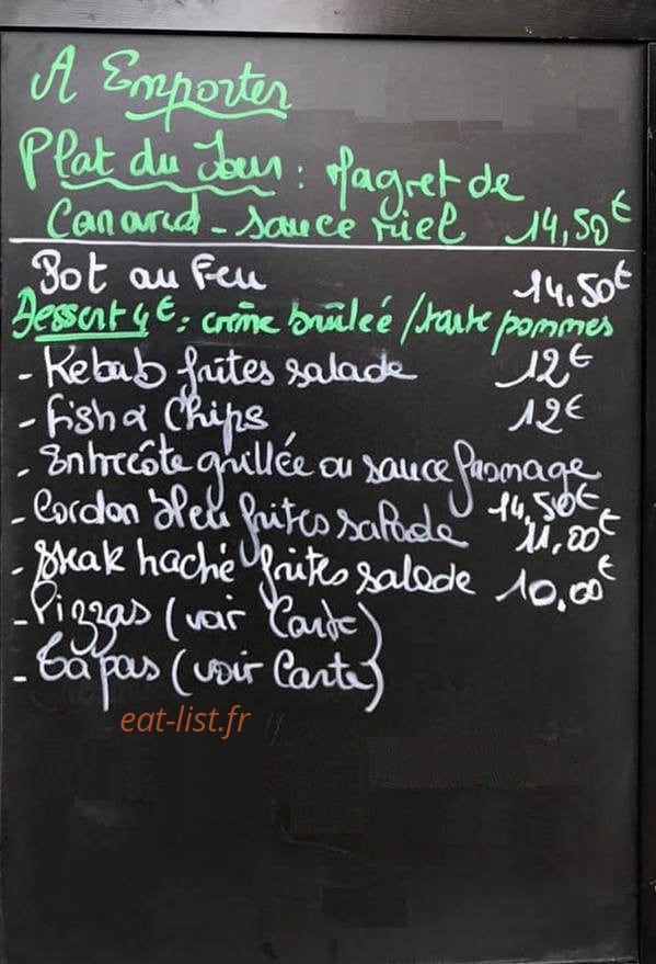 La créperie des pirates — carte page 2