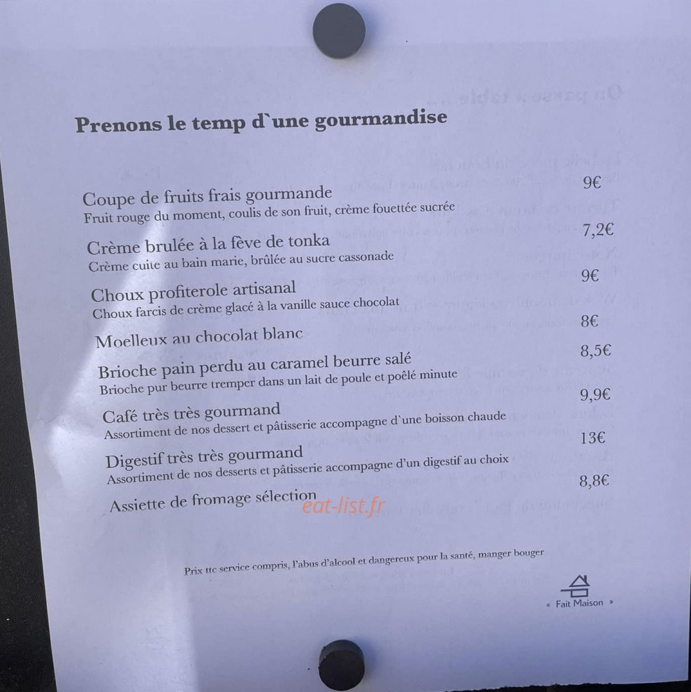 Le fil du goût — carte page 4