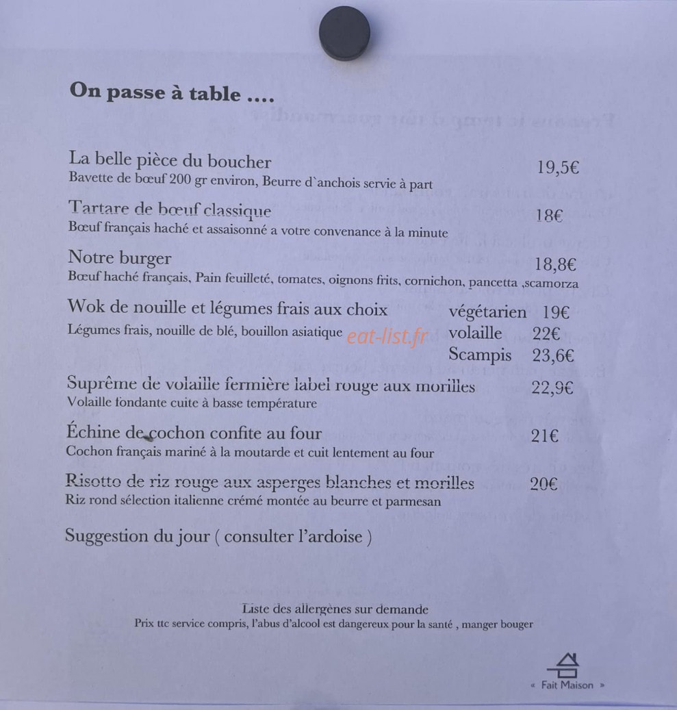 Le fil du goût — carte page 3
