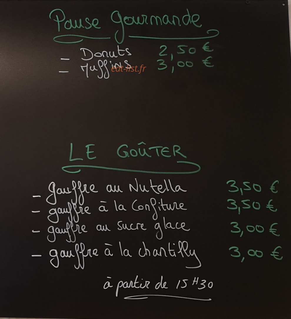 Le Radis Cale — carte page 4