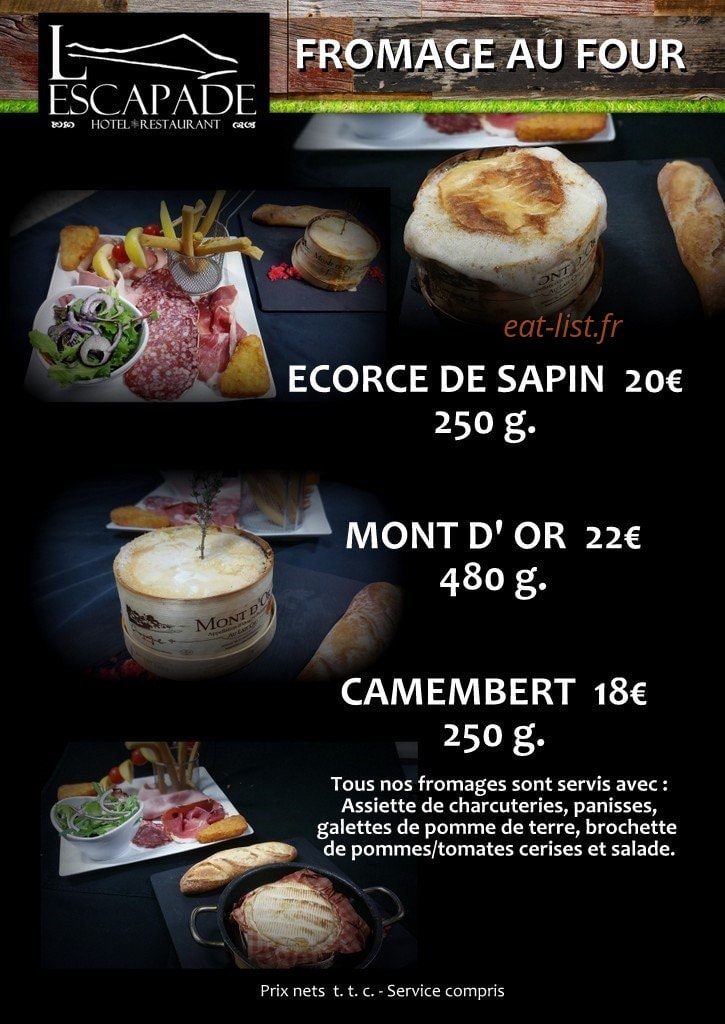 L'escapade — carte page 5
