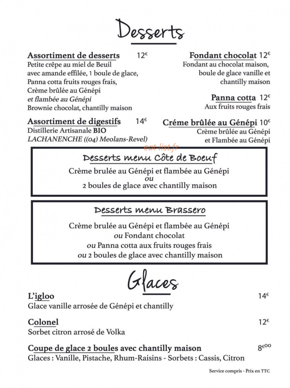 Chalet d’altitude du sapet — carte page 5