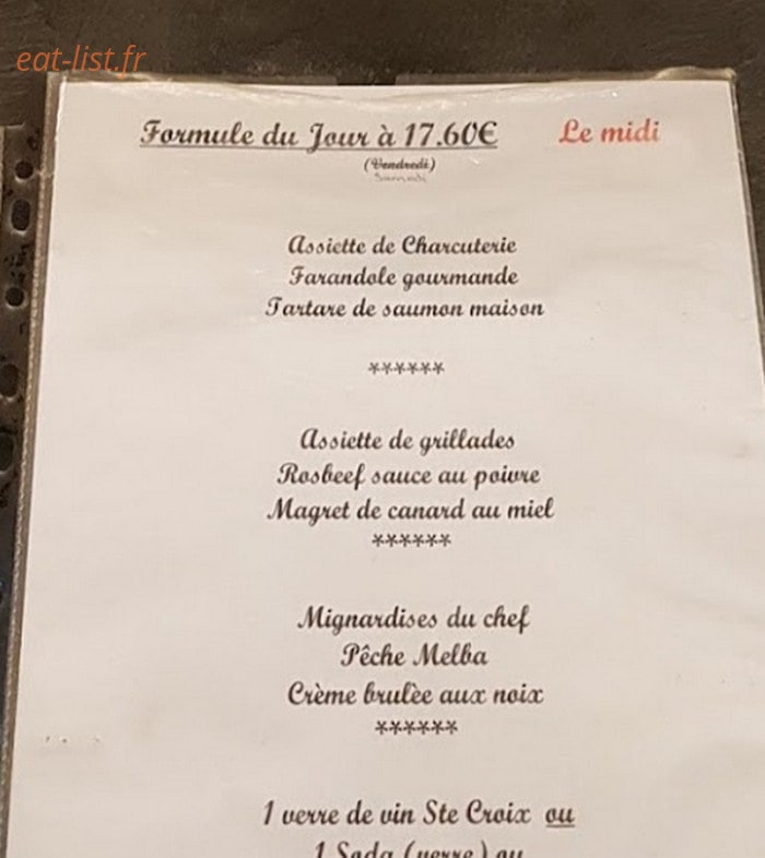 Le Chariot — carte page 3