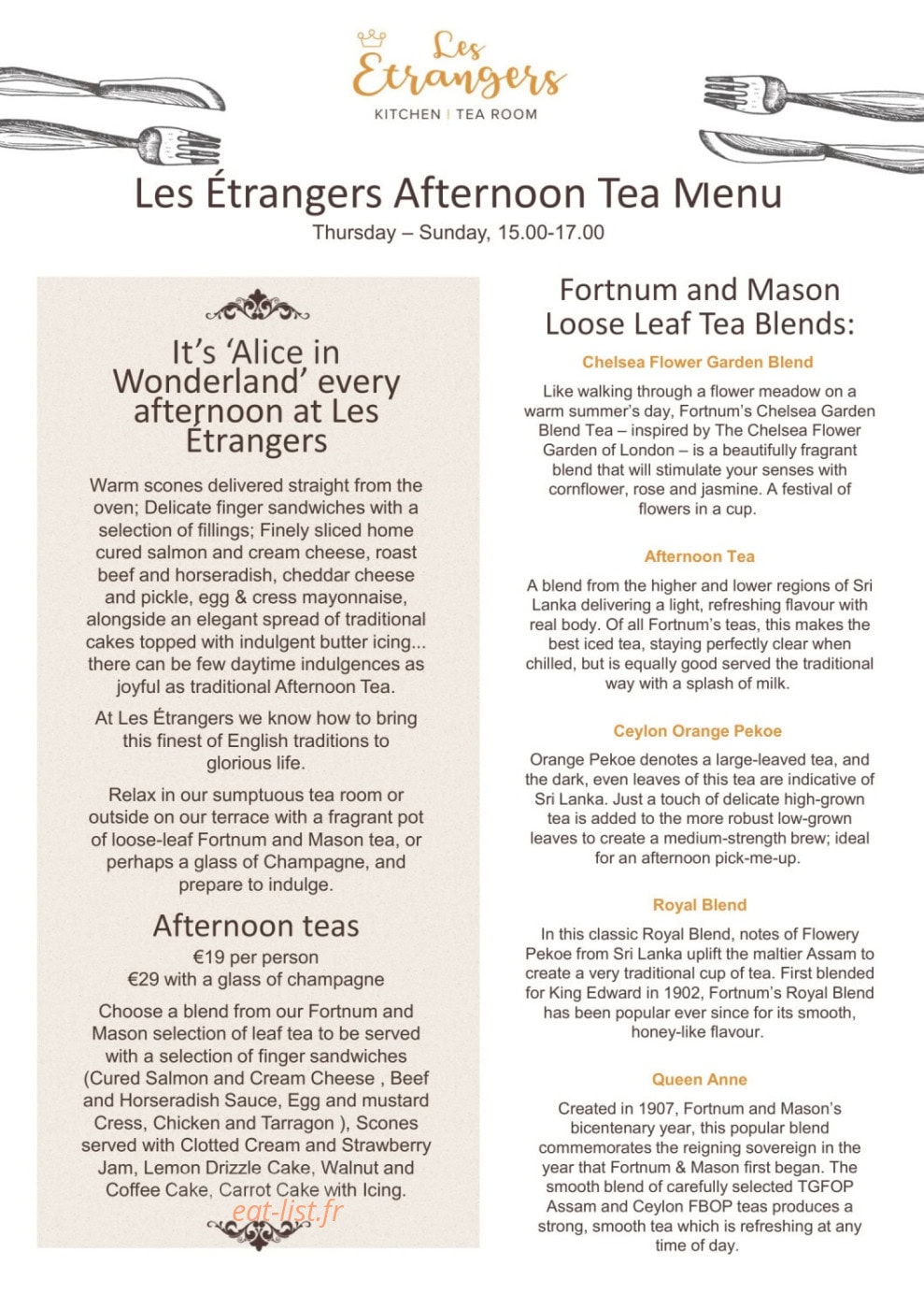 Hôtel Des Etrangers — carte page 2