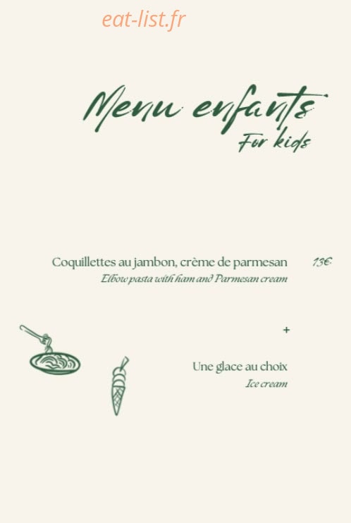 L'Auberge Provençale — carte page 3