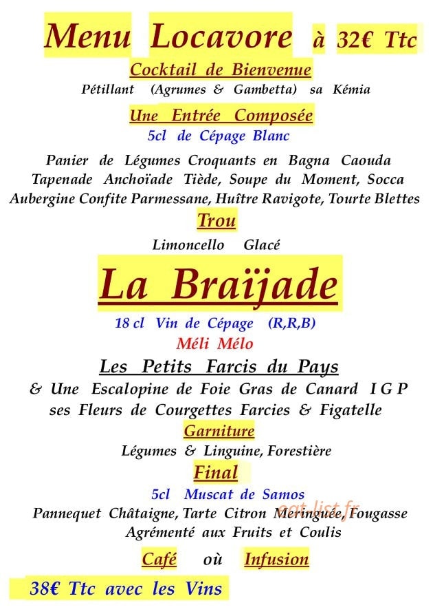 A Braijade Meridionale — carte page 5