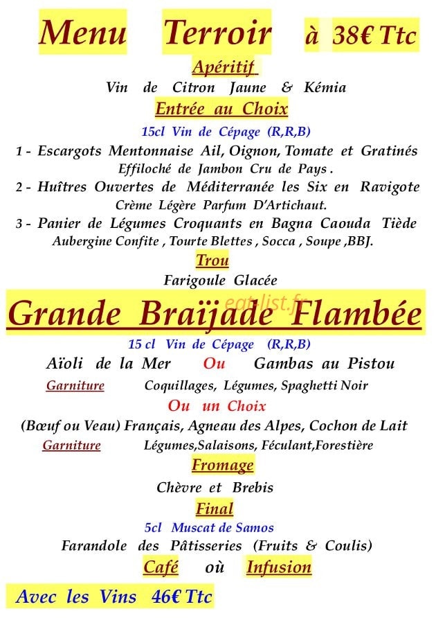 A Braijade Meridionale — carte page 4