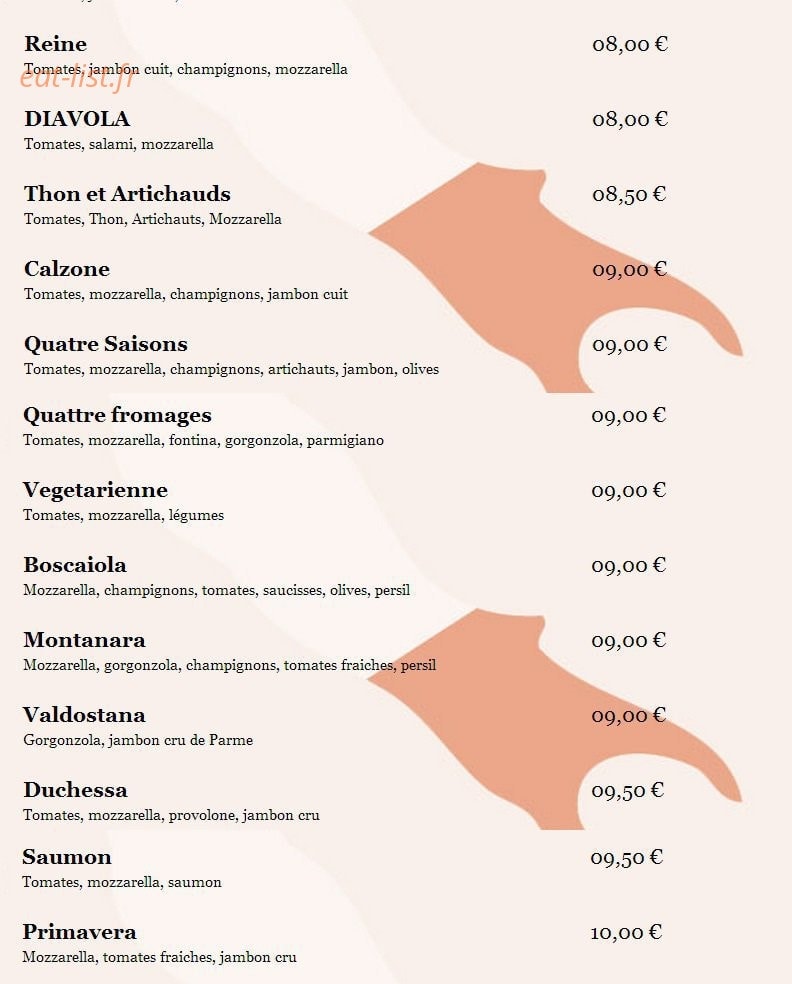 Al Vicoletto — carte page 3
