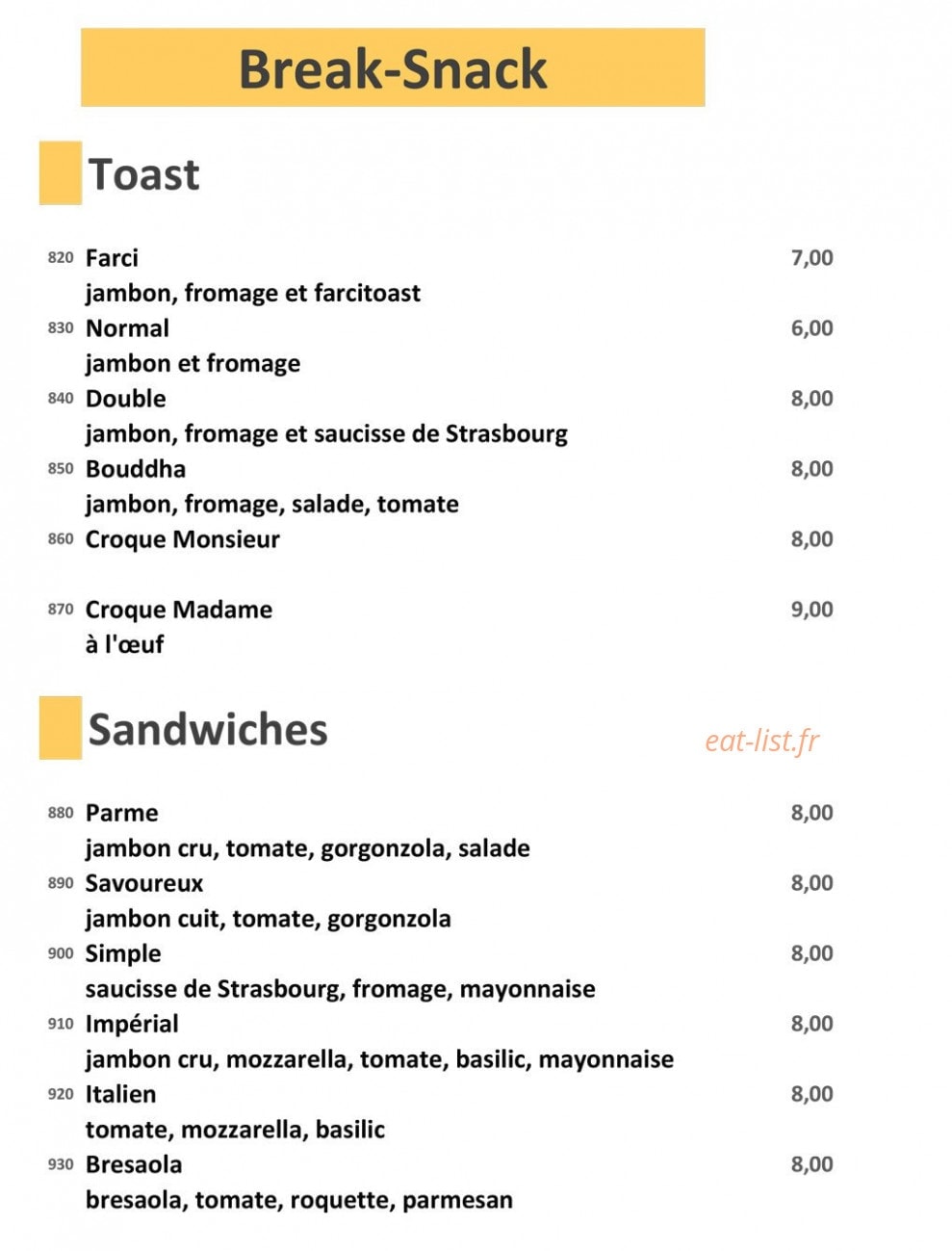 Bouddha beach — carte page 7