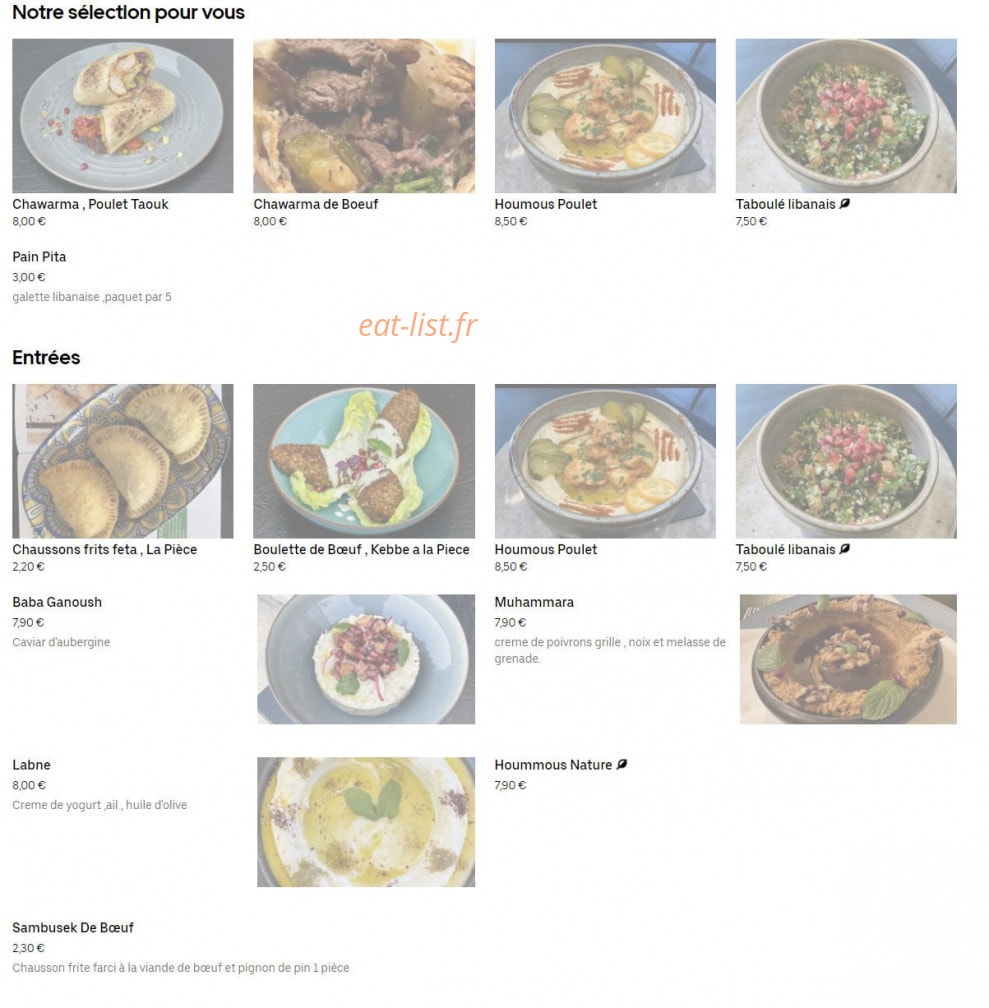 Casa Dali — carte page 1