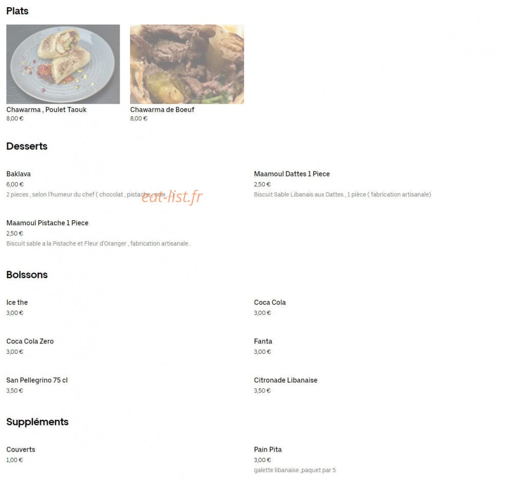 Casa Dali — carte page 2