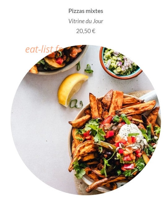 Chef Zïolo — carte page 4