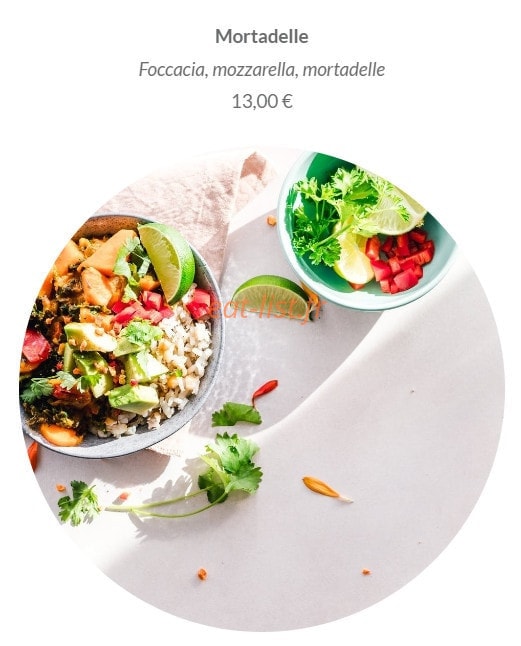 Chef Zïolo — carte page 9
