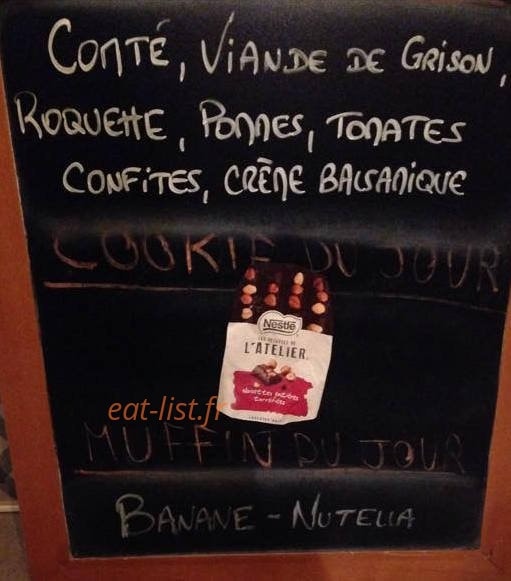 Edwige Coffee — carte page 1