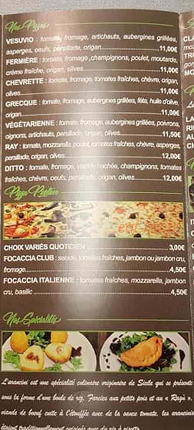 Fresh — carte page 3