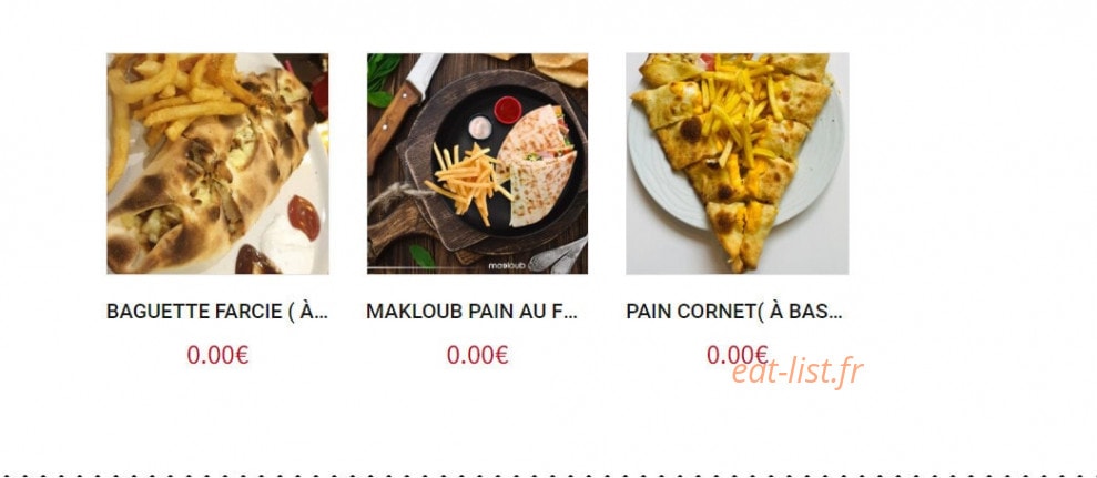 Ici Food — carte page 5