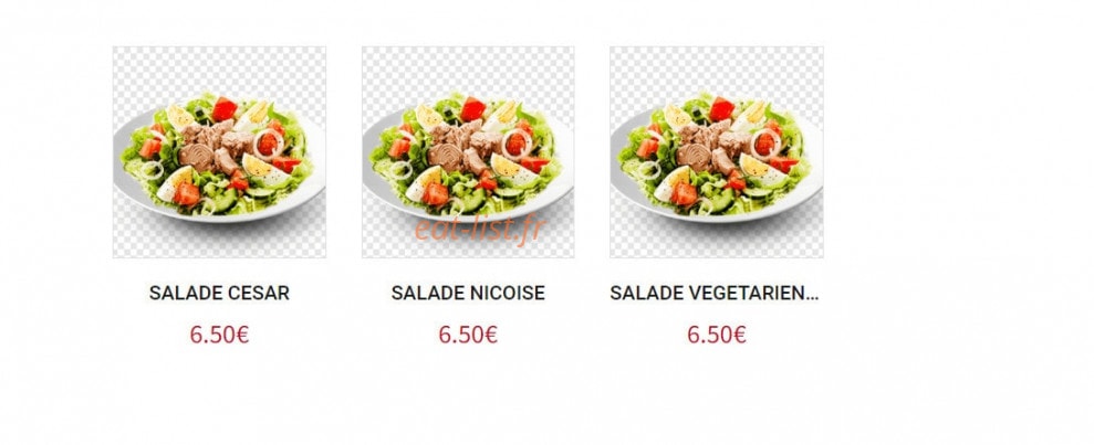 Ici Food — carte page 7