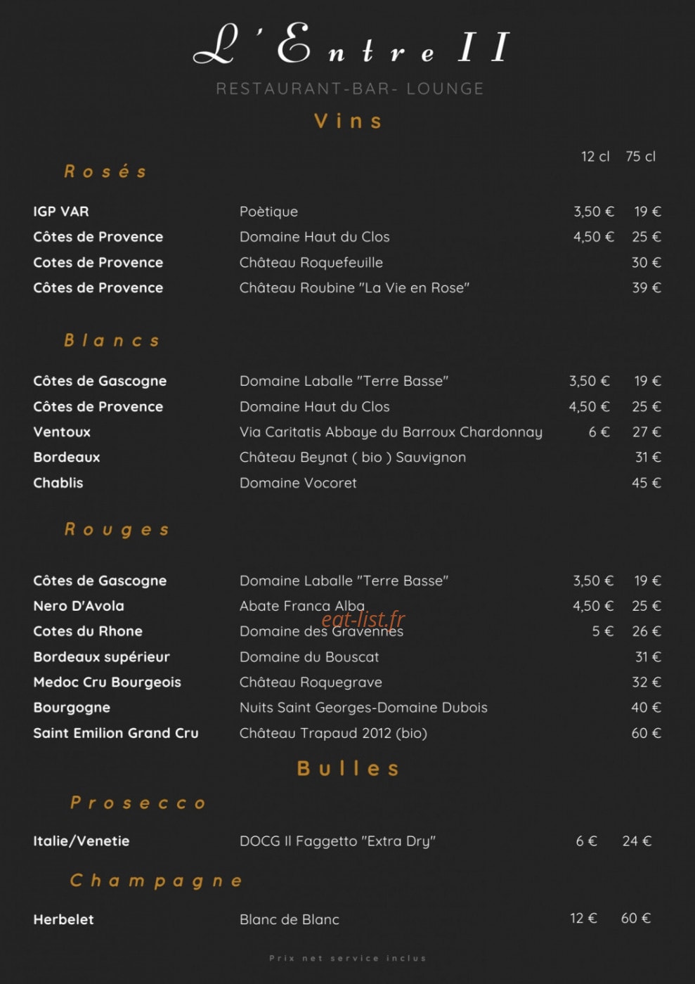 L'Entre II — carte page 3