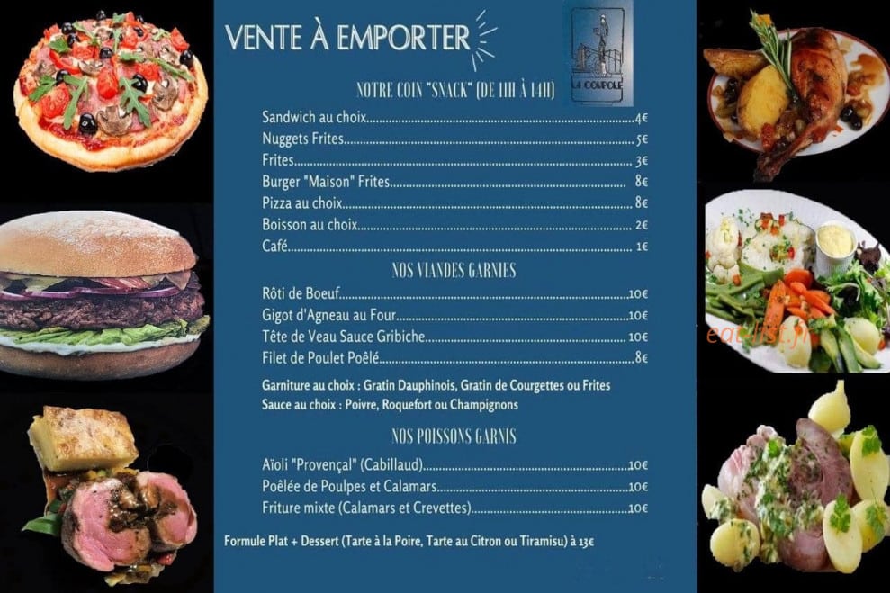 La Coupole — carte page 2