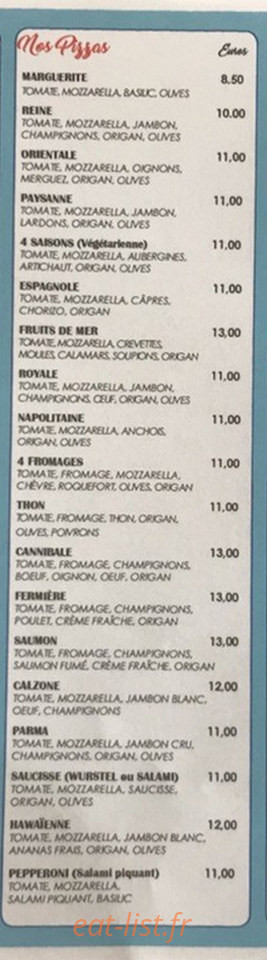 La Coupole — carte page 5
