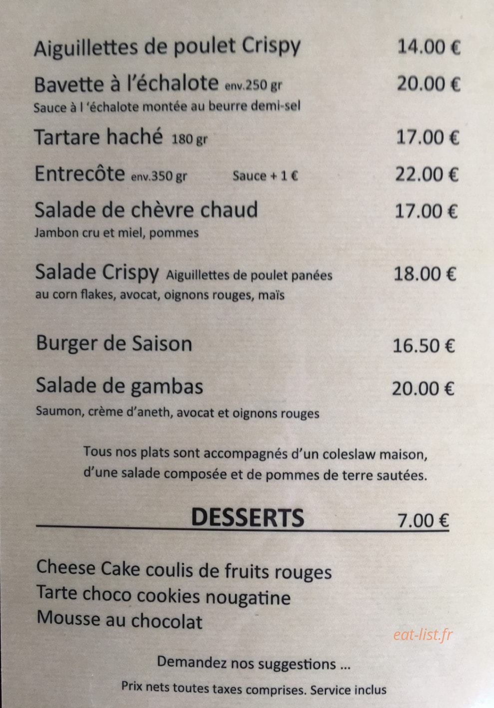 La Fabrique — carte page 3