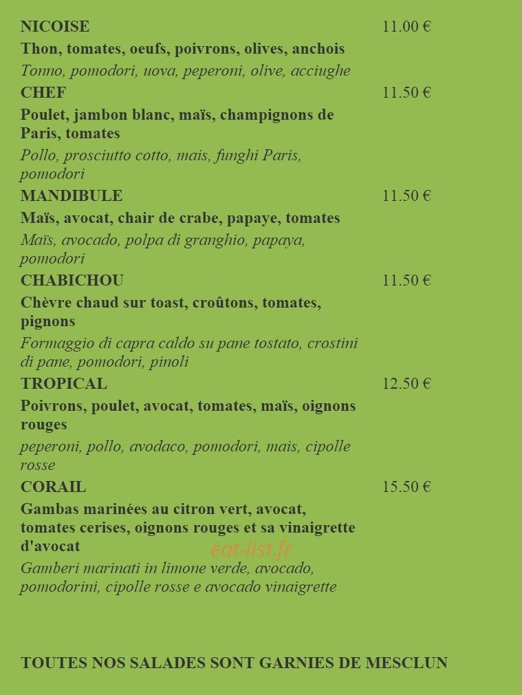 La Mandibule — carte page 3