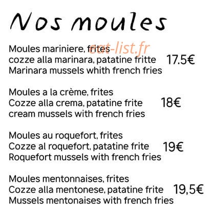 La Note Blanche — carte page 2