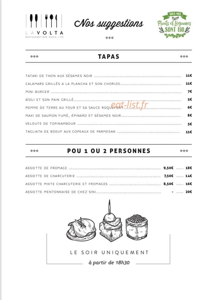 La Volta — carte page 2