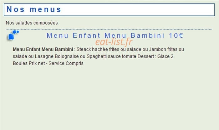 Le Martina — carte page 2