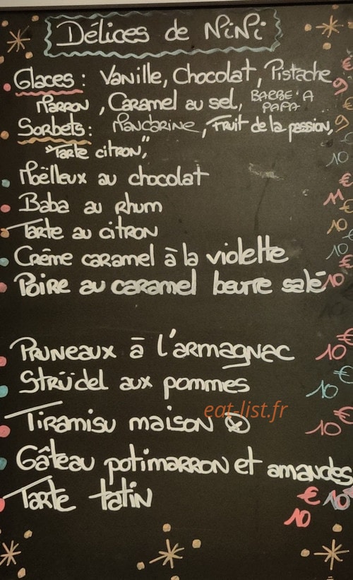 Le Petit Port — carte page 2
