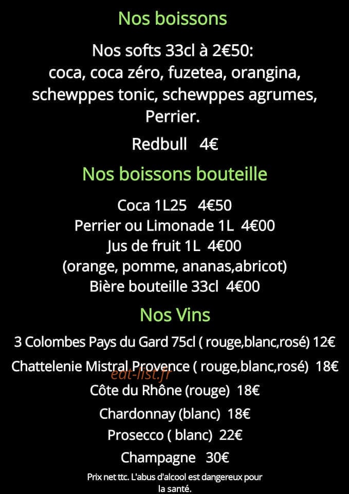 Le Quai 29 — carte page 3