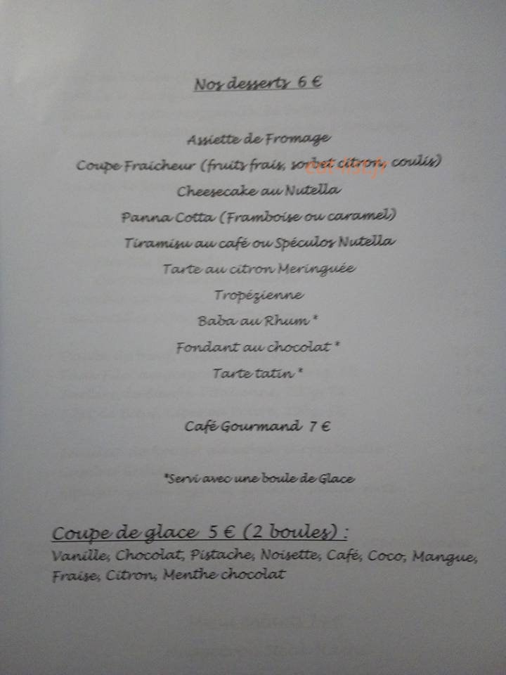 Le relais de Monti — carte page 2