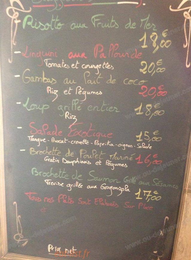 Le Vesuvio — carte page 4