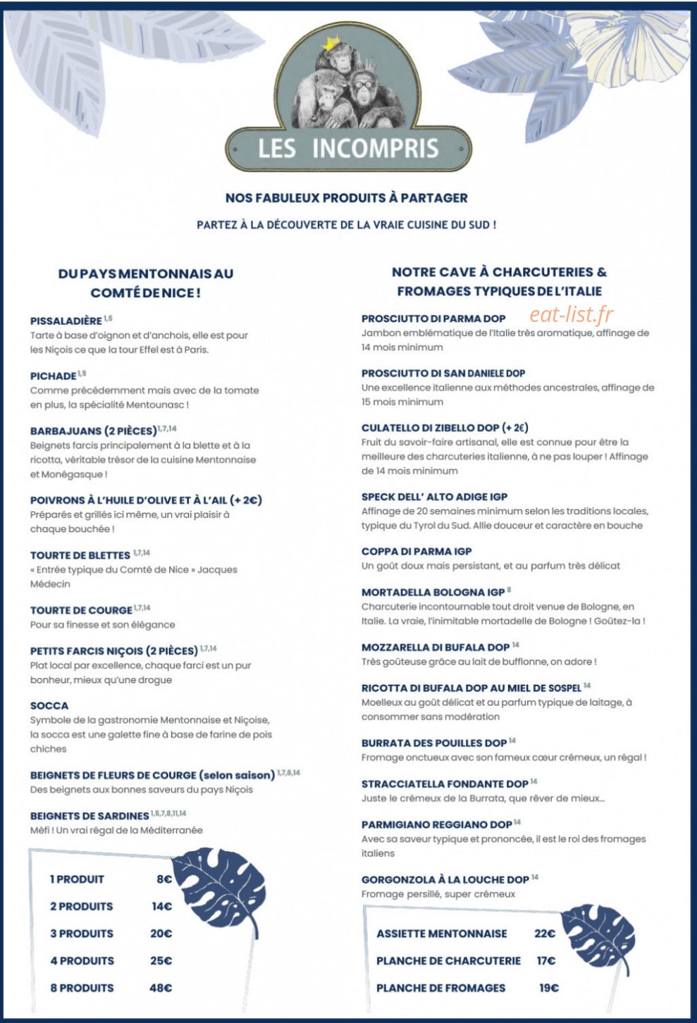 Les Incompris — carte page 2