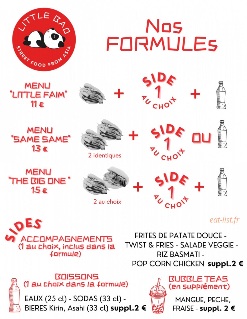 Little Bao — carte page 1