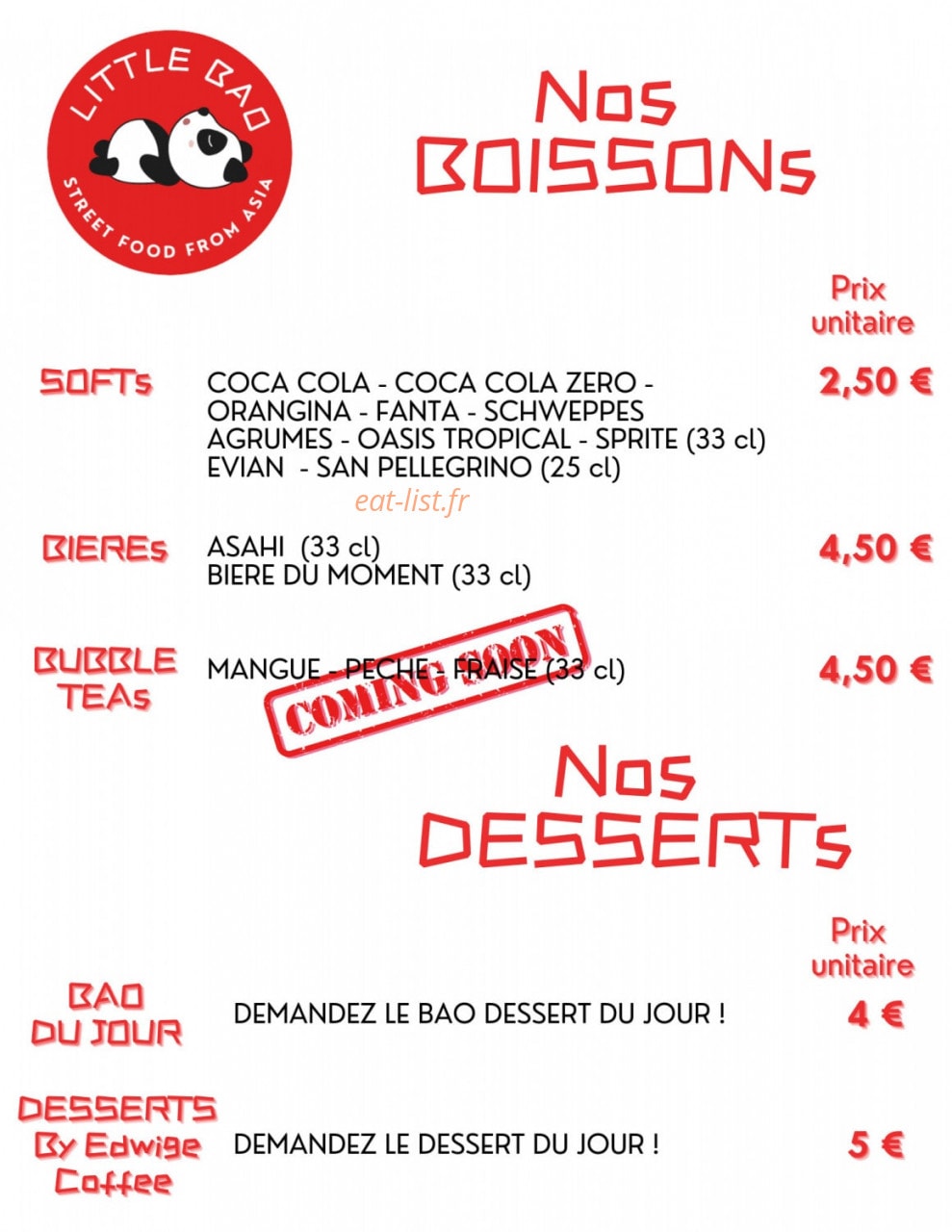 Little Bao — carte page 5