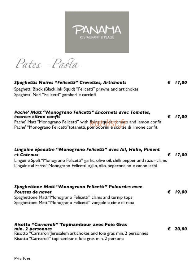 Panama plage — carte page 4
