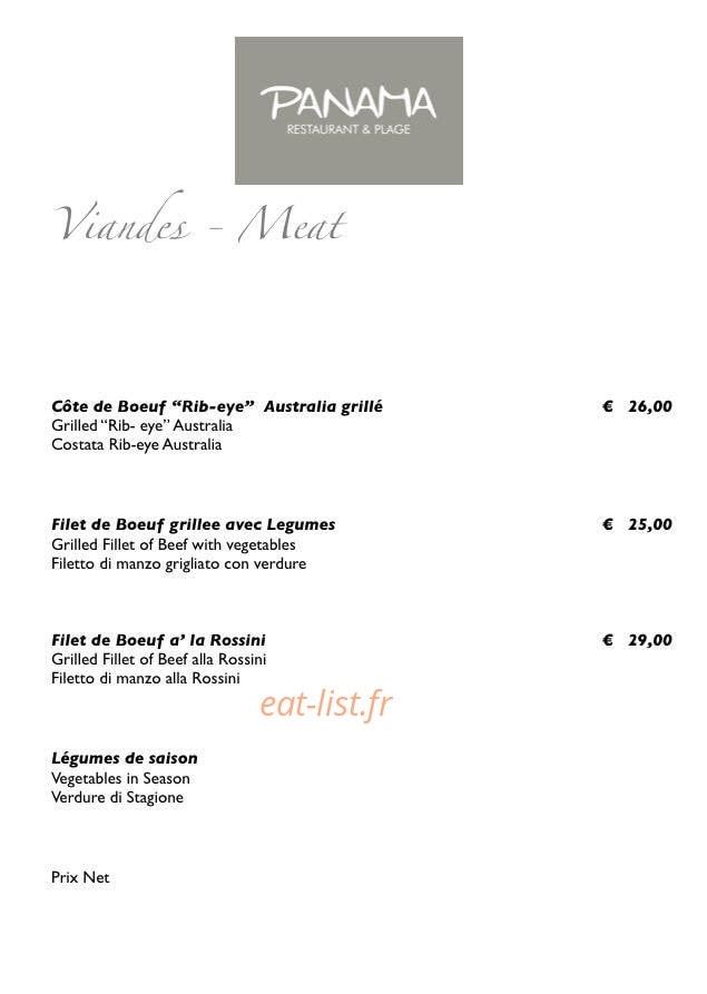 Panama plage — carte page 8